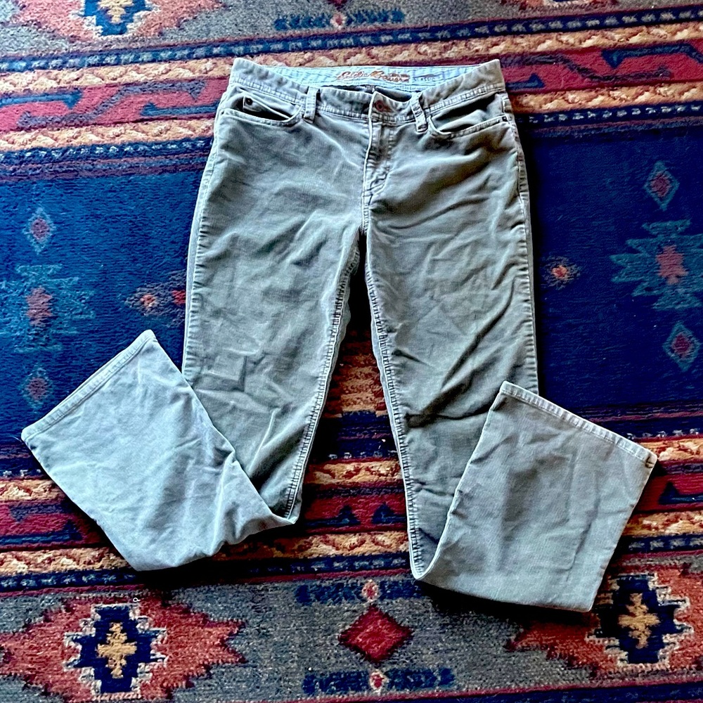 Corduroy Eddie Bauer original flare pants